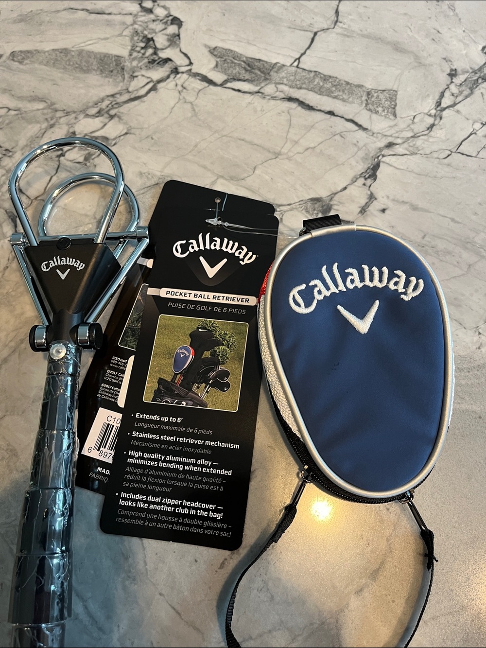NEW! Callaway Golf Ball Retriever! 6’ extension!